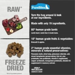 PureBites Lamb Freeze-Dried Topper For Dogs -Pet Wellness 639358 PT2. AC SS1800 V1677604483