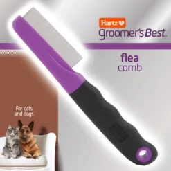 Hartz Nature's Shield Natural Flea & Tick Dog Spray & Hartz Groomer's Best Flea Comb For Dogs & Cats -Pet Wellness 639902 PT7. AC SS1800 V1663797834