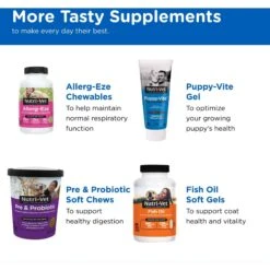 Nutri-Vet Puppy-Vite Chewable Tablets Multivitamin For Dogs -Pet Wellness 64355 PT5. AC SS1800 V1657660709