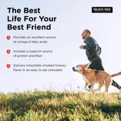 Nutri-Vet Shed Defense Seafood & Fish Flavored Soft Chews Skin & Coat Supplement For Dogs -Pet Wellness 64359 PT3. AC SS1800 V1657661013