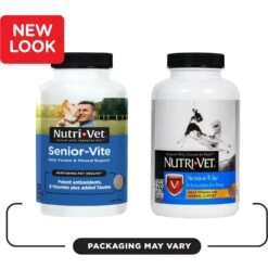 Nutri-Vet Senior-Vite Liver Flavor Chewable Tablet Multivitamin For Senior Dogs 17 Nutri-Vet Senior-Vite Liver Flavor Chewable Tablet Multivitamin For Senior Dogs -Pet Wellness 64361 PT8. AC SS1800 V1657661013