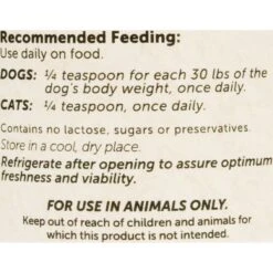 Animal Essentials Plant Enzyme & Probiotics Dog & Cat Supplement 9 Animal Essentials Plant Enzyme & Probiotics Dog & Cat Supplement -Pet Wellness 64409 PT4. AC SS1800 V1483713884