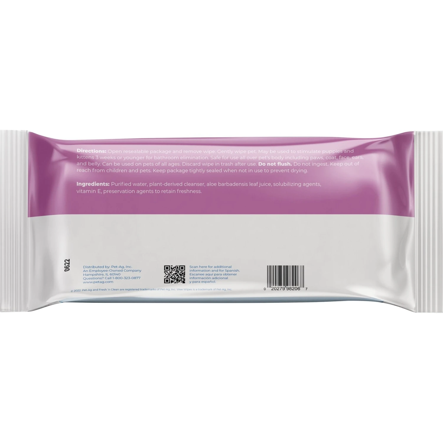 PetAg Wee Cat Dog & Small-Pet Wipes, 64 Count 3 PetAg Wee Cat Dog & Small-Pet Wipes, 64 Count - Image 3