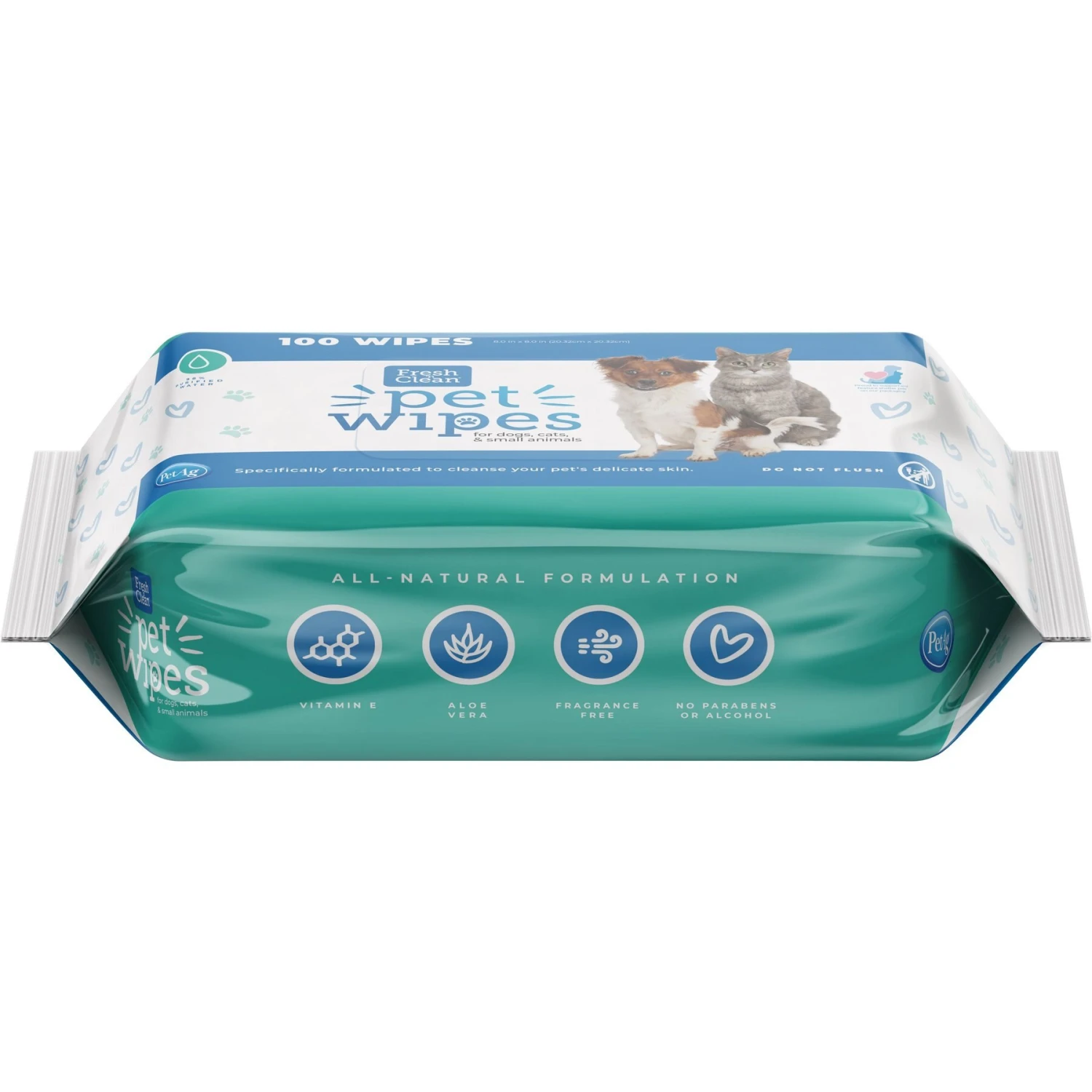 PetAg Cat Dog & Small-Pet Wipes, 100 Count 2 PetAg Cat Dog & Small-Pet Wipes, 100 Count - Image 2