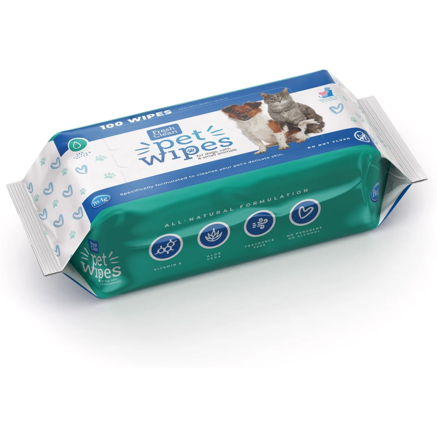 PetAg Cat Dog & Small-Pet Wipes, 100 Count 3 PetAg Cat Dog & Small-Pet Wipes, 100 Count - Image 3