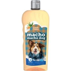 PetAg Fresh 'n Clean Macho Macho Masculine Scent Dog Shampoo, 18-oz Bottle
