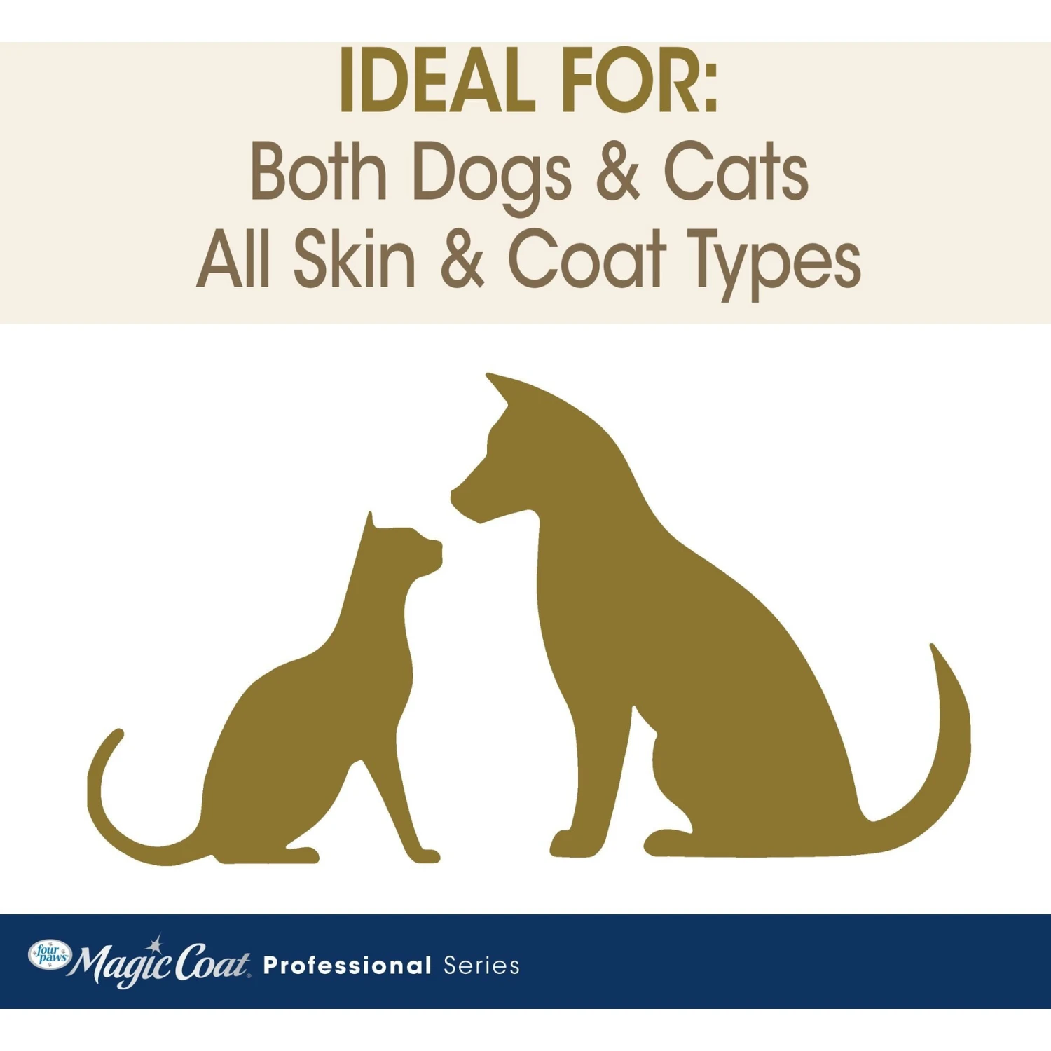 Four Paws Magic Coat Professional Series Nourishing Oatmeal Hypo-Allergenic Dog Shampoo, 16-oz Bag 4 Four Paws Magic Coat Professional Series Nourishing Oatmeal Hypo-Allergenic Dog Shampoo, 16-oz Bag - Image 4