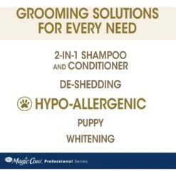 Four Paws Magic Coat Professional Series Nourishing Oatmeal Hypo-Allergenic Dog Shampoo, 16-oz Bag 17 Four Paws Magic Coat Professional Series Nourishing Oatmeal Hypo-Allergenic Dog Shampoo, 16-oz Bag -Pet Wellness 646158 PT8. AC SS1800 V1663875095