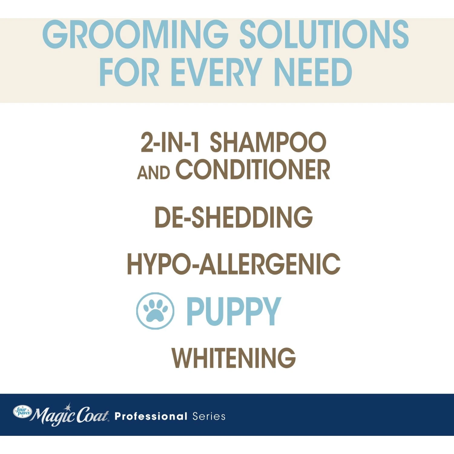 Four Paws Magic Coat Professional Series Nourishing Oatmeal Puppy Shampoo, 16-oz Bag 9 Four Paws Magic Coat Professional Series Nourishing Oatmeal Puppy Shampoo, 16-oz Bag - Image 9