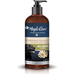Four Paws Magic Coat Professional Series Nourishing Oatmeal De-Shedding Dog Shampoo, 16-oz Bag