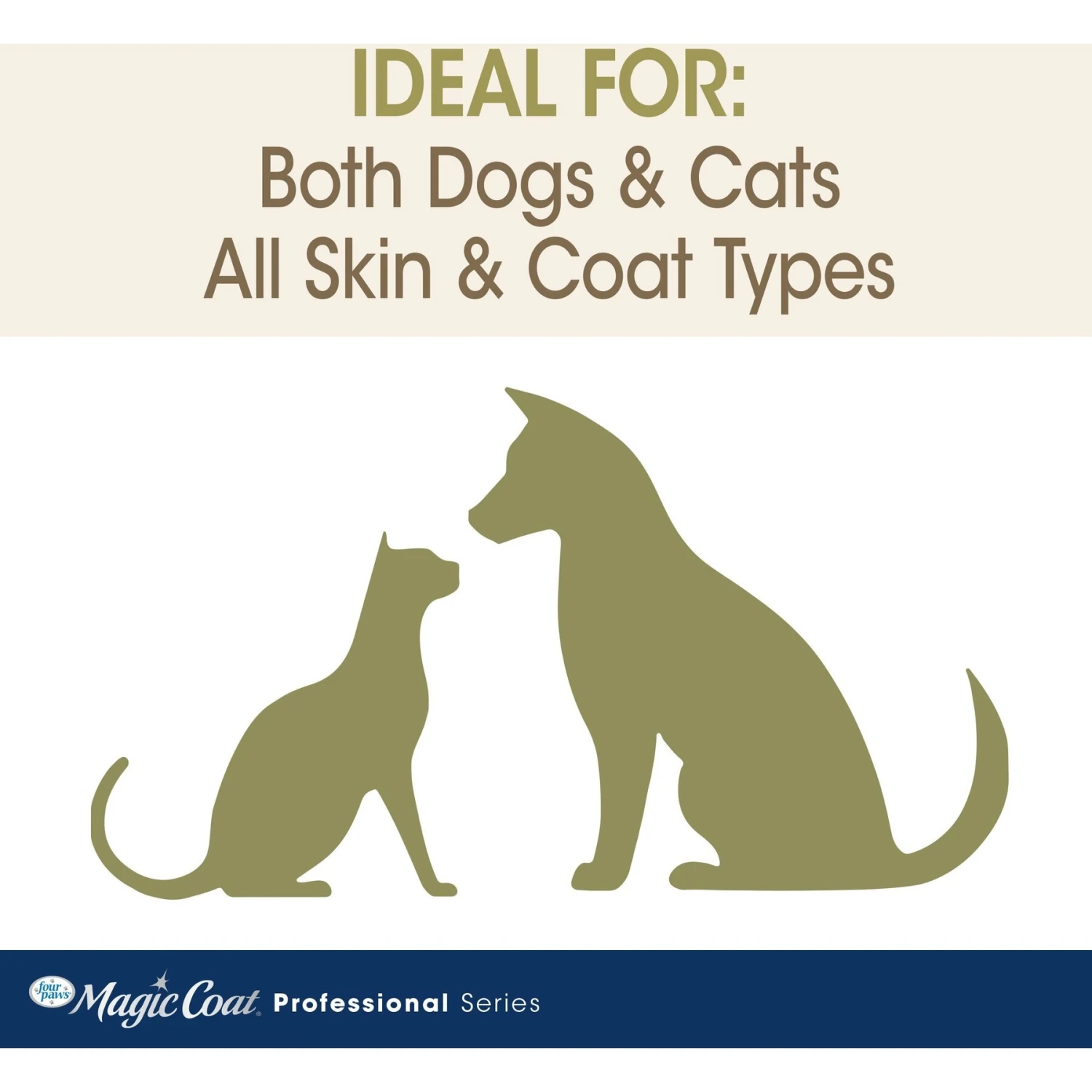 Four Paws Magic Coat Professional Series Nourishing Oatmeal De-Shedding Dog Shampoo, 16-oz Bag 5 Four Paws Magic Coat Professional Series Nourishing Oatmeal De-Shedding Dog Shampoo, 16-oz Bag - Image 5