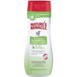 Nature's Miracle Supreme Odor Control Natural Whitening Dog Shampoo & Conditioner