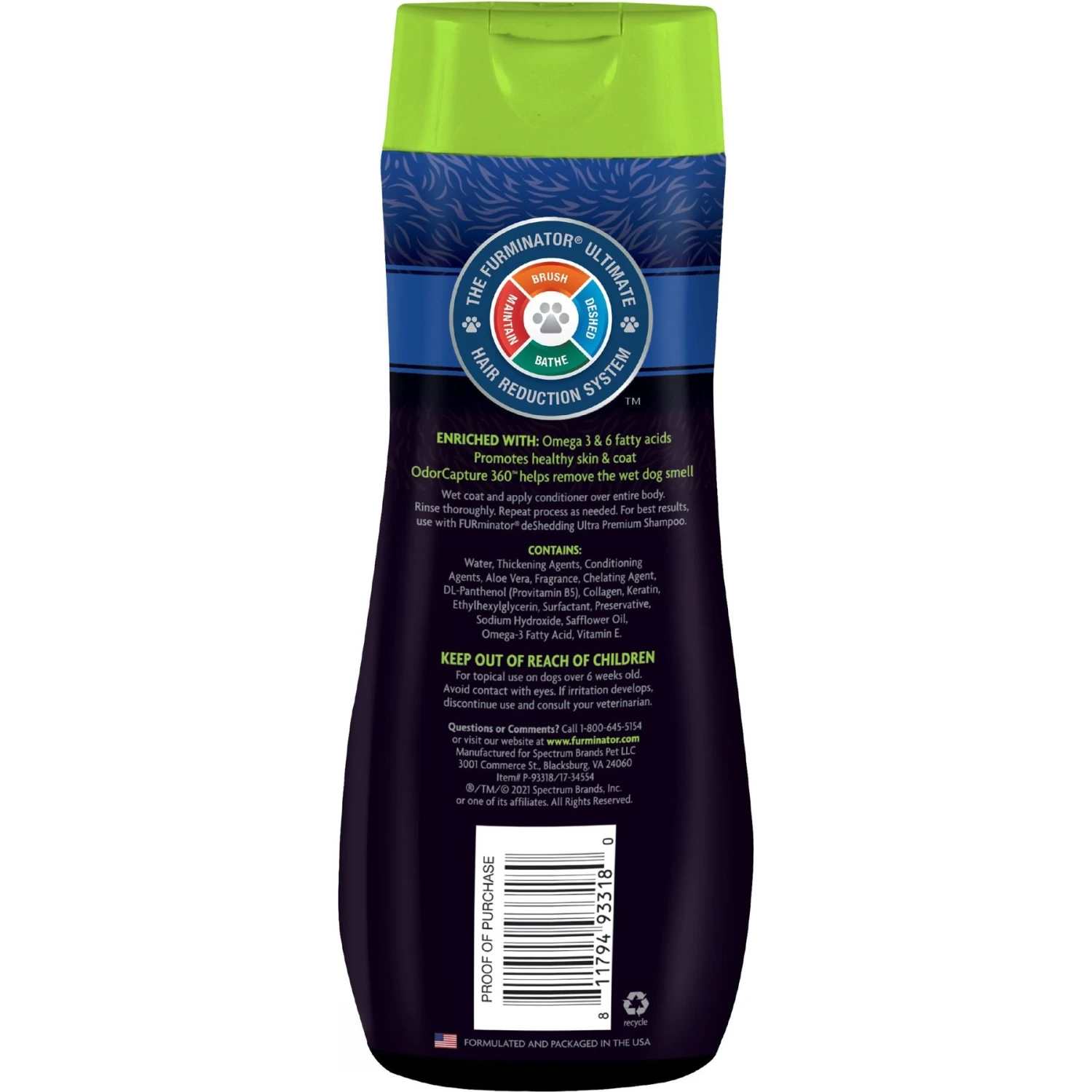 FURminator DeShedding Ultra Premium Dog Conditioner 2 FURminator DeShedding Ultra Premium Dog Conditioner - Image 2