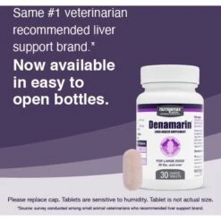 Nutramax Denamarin With S-Adenosylmethionine & Silybin Tablet Liver Supplement For Large Dogs 11 Nutramax Denamarin With S-Adenosylmethionine & Silybin Tablet Liver Supplement For Large Dogs -Pet Wellness 647318 PT2. AC SS1800 V1668637161