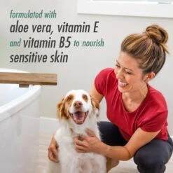 FURminator One Earth Hemp Hypoallergenic Green Tea Scented 2-in-1 Dog Shampoo & Conditioner, Green, 16-oz Bottle -Pet Wellness 648230 PT6. AC SS1800 V1667597712