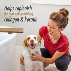 FURminator One Earth Hemp Hydrating Honey Scented Deodorizing Dog Spray, Orange, 8-oz Spray -Pet Wellness 648246 PT6. AC SS1800 V1667598300