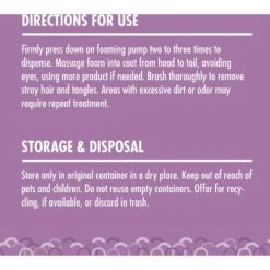 FURminator One Earth Hemp Woodland Sage Scented Dog Shampoo, Purple, 8-oz Bottle -Pet Wellness 648262 PT2. AC SS1800 V1667598521