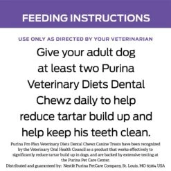 Purina Pro Plan Veterinary Diets Dental Chewz Dental Chew Dog Treats 17 Purina Pro Plan Veterinary Diets Dental Chewz Dental Chew Dog Treats -Pet Wellness 65078 PT8. AC SS1800 V1640147792