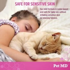 Pet MD Deodorizing Sweet Pea & Vanilla Cat & Dog Body Spray -Pet Wellness 654102 PT3. AC SS1800 V1665781546