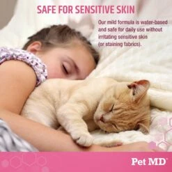 Pet MD Deodorizing Japanese Cherry Blossom Cat & Dog Body Spray, 8-oz Bottle -Pet Wellness 654134 PT3. AC SS1800 V1665780632