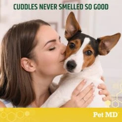 Pet MD Deodorizing Pina Colada Cat & Dog Body Spray, 8-oz Bottle -Pet Wellness 654166 PT2. AC SS1800 V1665780273