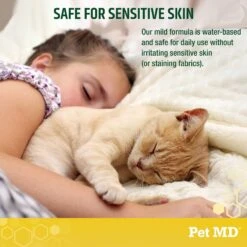 Pet MD Deodorizing Pina Colada Cat & Dog Body Spray, 8-oz Bottle -Pet Wellness 654166 PT3. AC SS1800 V1665781785