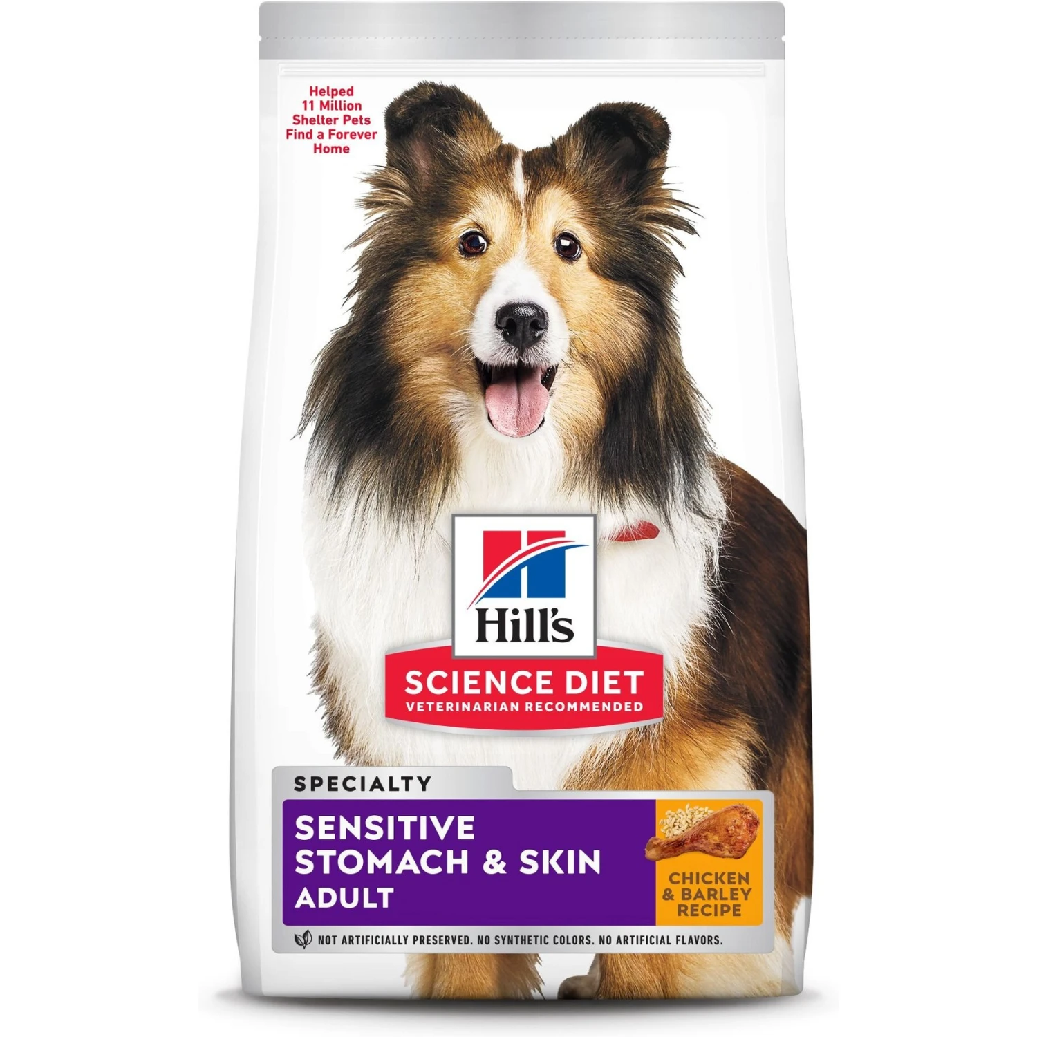 Hill's Science Diet Adult Sensitive Stomach & Sensitive Skin Chicken Recipe Dry Dog Food & Purina Pro Plan Veterinary Diets FortiFlora Powder Digestive Supplement For Dogs 2 Hill's Science Diet Adult Sensitive Stomach & Sensitive Skin Chicken Recipe Dry Dog Food & Purina Pro Plan Veterinary Diets FortiFlora Powder Digestive Supplement For Dogs - Image 2
