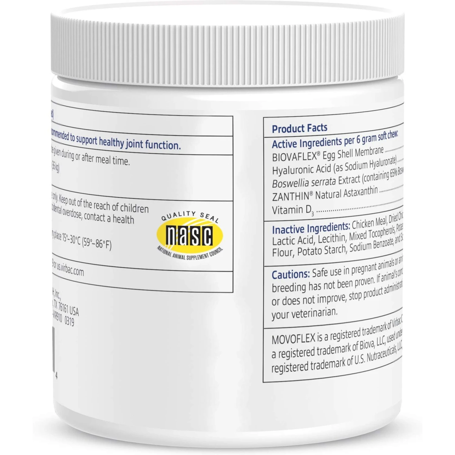 Virbac MOVOFLEX Soft Chews Joint Supplement For Medium Breed Dogs & Virbac MOVOFLEX Soft Chews Joint Supplement For Large Dogs 7 Virbac MOVOFLEX Soft Chews Joint Supplement For Medium Breed Dogs & Virbac MOVOFLEX Soft Chews Joint Supplement For Large Dogs - Image 7