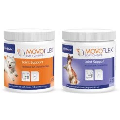 Virbac MOVOFLEX Soft Chews Joint Supplement For Small Breed Dogs & Virbac MOVOFLEX Soft Chews Joint Supplement For Medium Breed Dogs