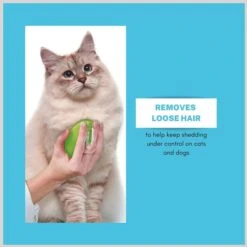 ConairPROPET Pet-It 3-in Deshedder Dog Grooming Tool, Green -Pet Wellness 658782 PT4. AC SS1800 V1696009942