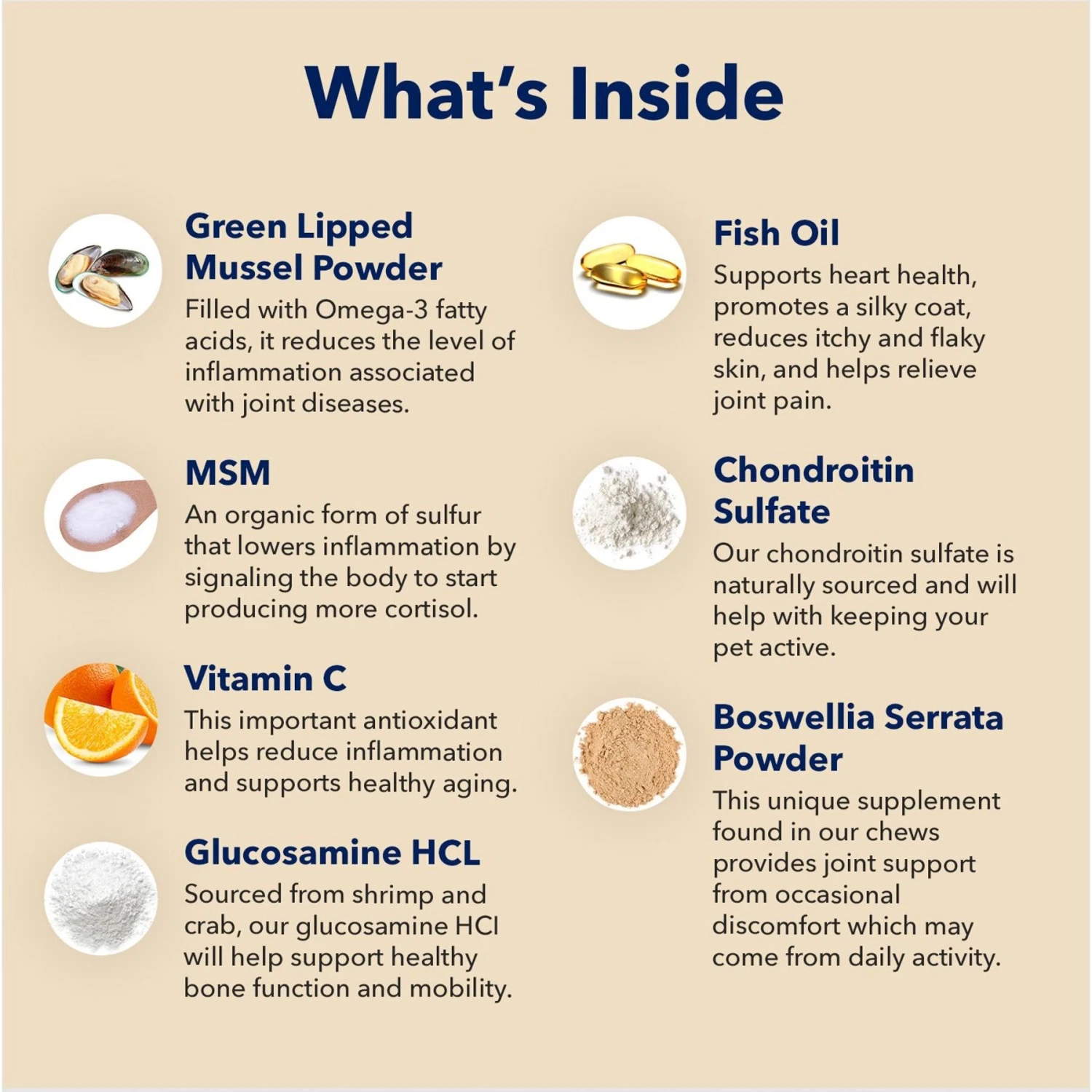 Honest Paws Hip & Joint Dog Supplement, 75-g Jar 4 Honest Paws Hip & Joint Dog Supplement, 75-g Jar - Image 4