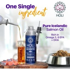 HOLI Pure Icelandic Salmon Oil Skin & Coat Health Dog Supplement 8 HOLI Pure Icelandic Salmon Oil Skin & Coat Health Dog Supplement -Pet Wellness 662854 PT2. AC SS1800 V1667356050