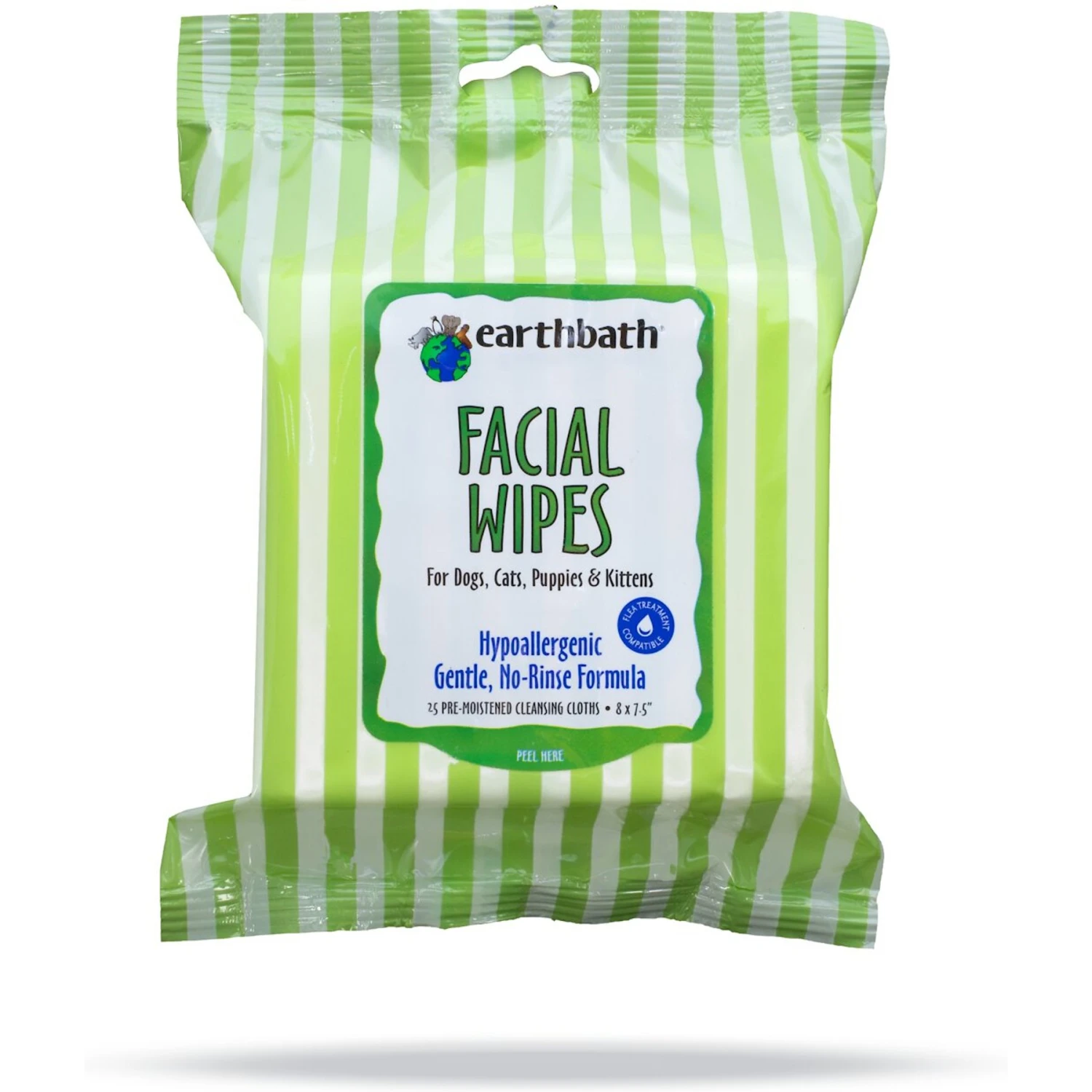 Earthbath Specialty Facial Wipes For Dogs & Cats 1 Earthbath Specialty Facial Wipes For Dogs & Cats