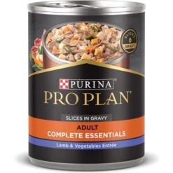Purina Pro Plan Savor Adult Lamb & Vegetables Entree Slices In Gravy Canned Dog Food