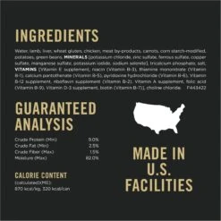Purina Pro Plan Savor Adult Lamb & Vegetables Entree Slices In Gravy Canned Dog Food 14 Purina Pro Plan Savor Adult Lamb & Vegetables Entree Slices In Gravy Canned Dog Food -Pet Wellness 67579 PT5. AC SS1800 V1689791312
