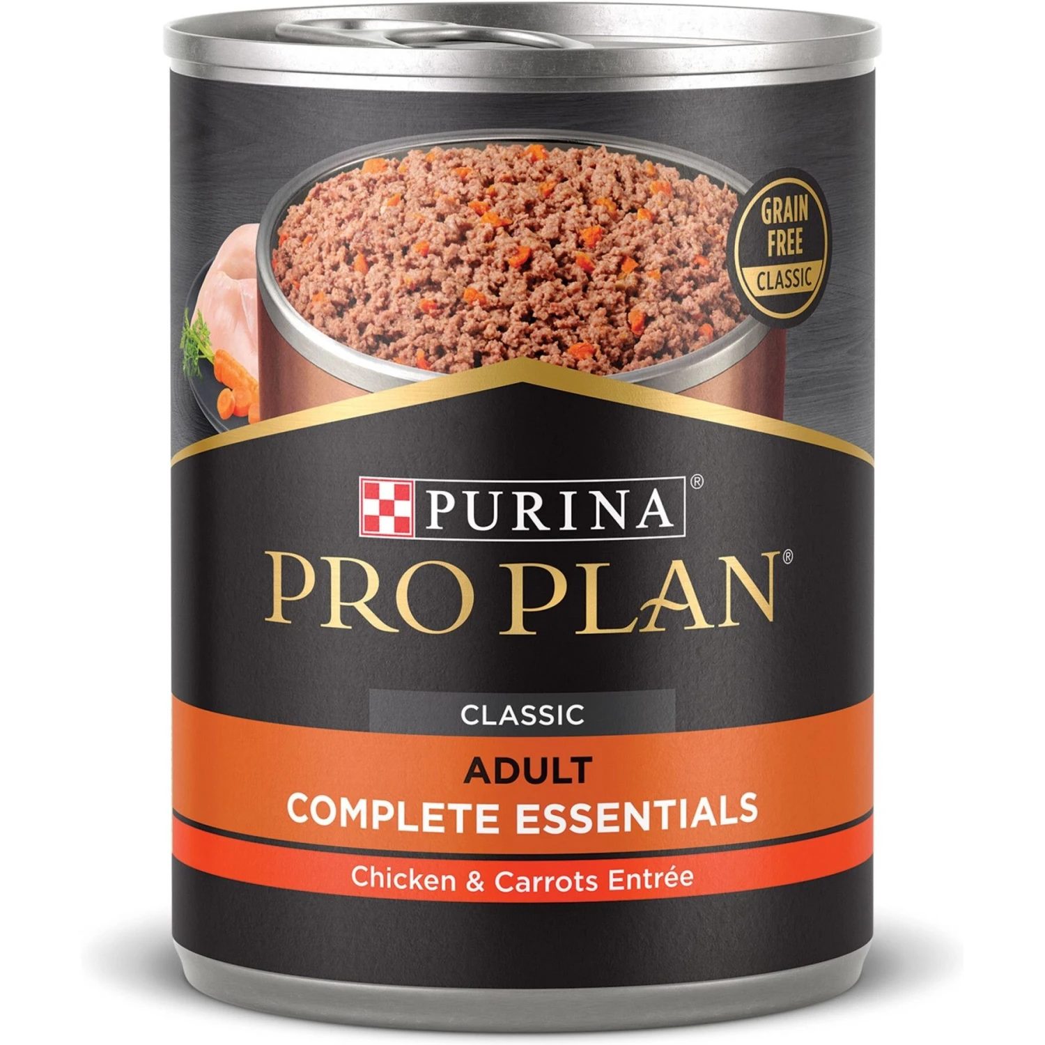 Purina Pro Plan Savor Adult Grain-Free Classic Chicken & Carrots Entree Canned Dog Food 1 Purina Pro Plan Savor Adult Grain-Free Classic Chicken & Carrots Entree Canned Dog Food
