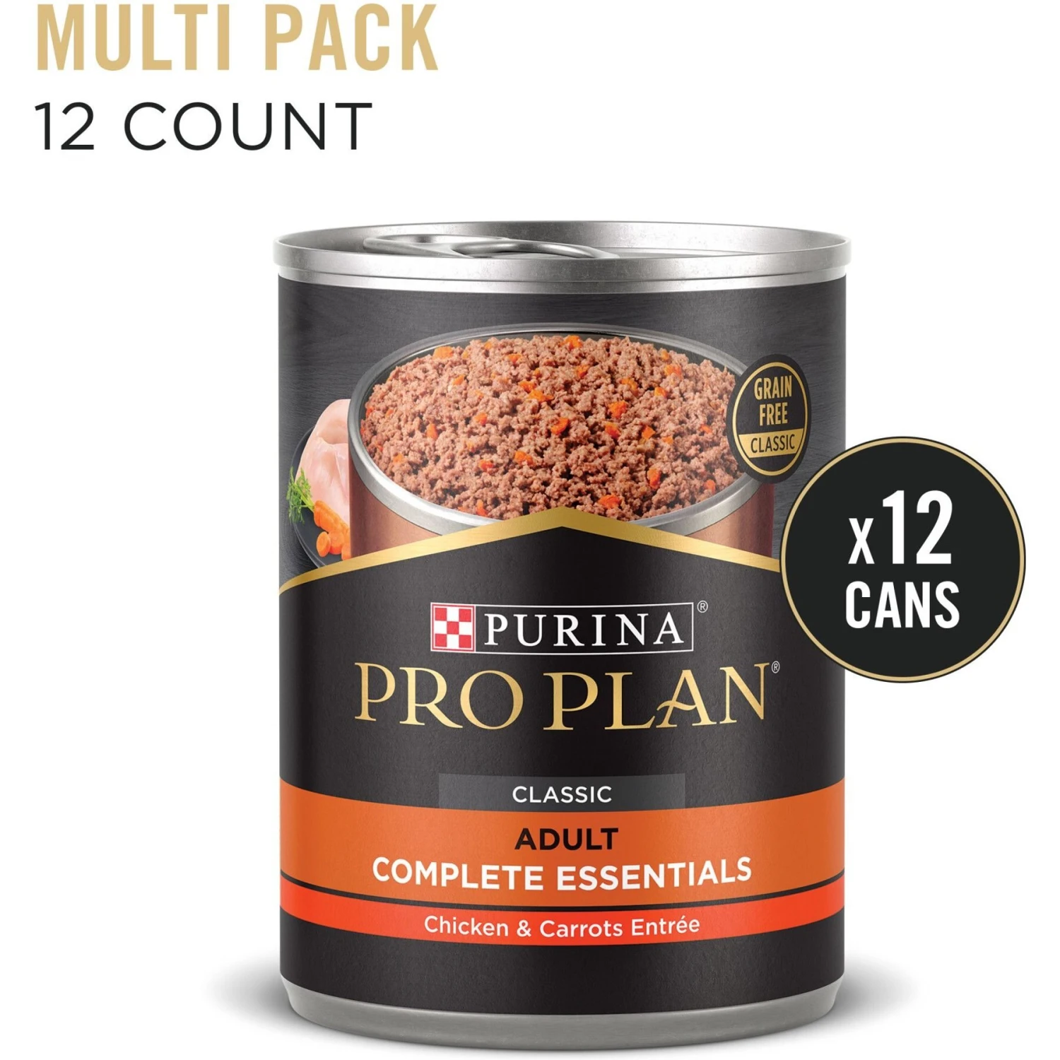 Purina Pro Plan Savor Adult Grain-Free Classic Chicken & Carrots Entree Canned Dog Food 2 Purina Pro Plan Savor Adult Grain-Free Classic Chicken & Carrots Entree Canned Dog Food - Image 2