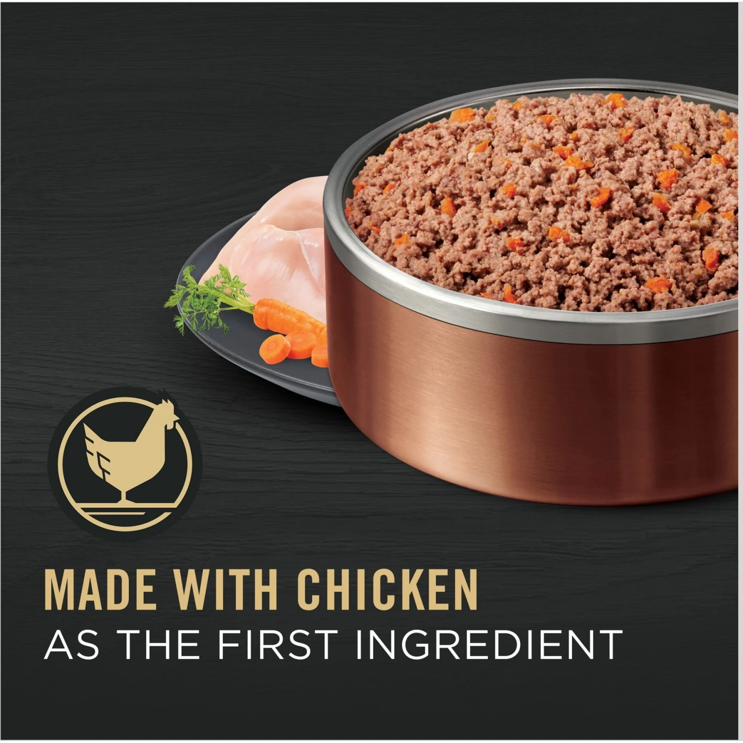 Purina Pro Plan Savor Adult Grain-Free Classic Chicken & Carrots Entree Canned Dog Food 3 Purina Pro Plan Savor Adult Grain-Free Classic Chicken & Carrots Entree Canned Dog Food - Image 3