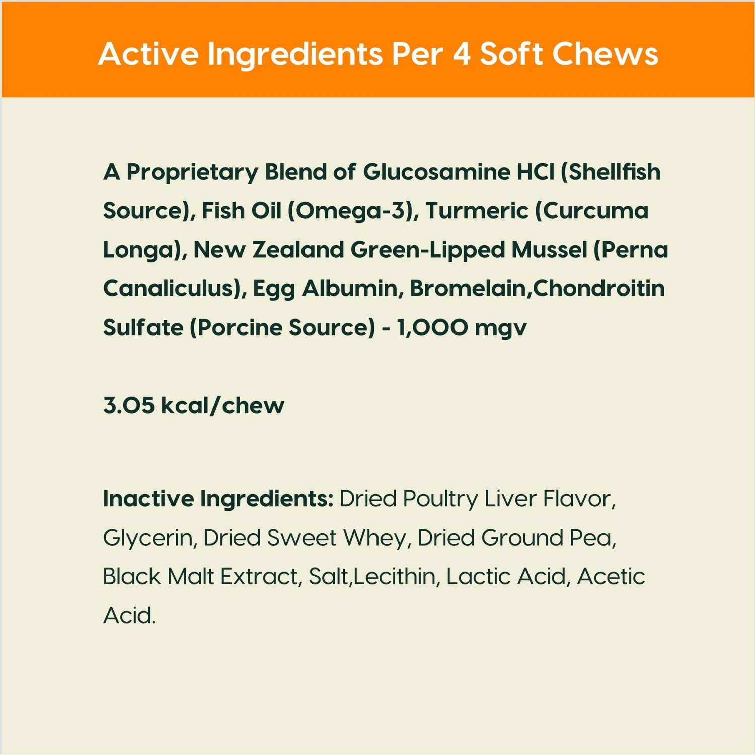 Ark Naturals Gray Muzzle Old Bones Happy Joint Soft Chew Joint Supplement For Senior Dogs 6 Ark Naturals Gray Muzzle Old Bones Happy Joint Soft Chew Joint Supplement For Senior Dogs - Image 6