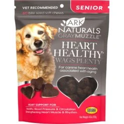 Ark Naturals Gray Muzzle Heart Health Senior Dog Treats