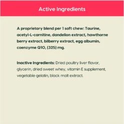 Ark Naturals Gray Muzzle Heart Health Senior Dog Treats -Pet Wellness 68380 PT5. AC SS1800 V1697054920