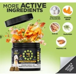 Googipet 10-in-1 Multivitamin Chicken & Vegetable Flavored Soft Chew Supplement For Dogs, 90 Count 9 Googipet 10-in-1 Multivitamin Chicken & Vegetable Flavored Soft Chew Supplement For Dogs, 90 Count -Pet Wellness 685526 PT2. AC SS1800 V1695756647