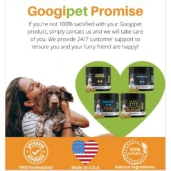 Googipet Allergy Relief Smoked Beef Flavored Chew Supplement For Dogs, 90 Count -Pet Wellness 685542 PT7. AC SS1800 V1695843890