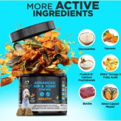 Googipet Hip & Joint Support Chicken & Vegetable Flavored Soft Chew Supplement For Dogs, 90 Count -Pet Wellness 685558 PT3. AC SS1800 V1695757265