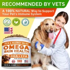 StrellaLab Allergy & Itch Relief Wild Alaskan Salmon Oil Skin, Coat & Joint Supplement Dog Treats 13 StrellaLab Allergy & Itch Relief Wild Alaskan Salmon Oil Skin, Coat & Joint Supplement Dog Treats -Pet Wellness 692534 PT6. AC SS1800 V1669180149