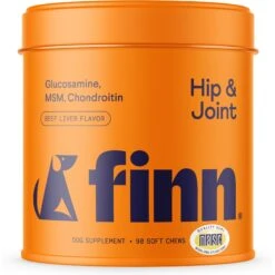 Finn Hip & Joint Dog Supplement, 90 Count & Finn Digestive Prebiotic & Probiotic Supplement For Dogs, 90 Count -Pet Wellness 692678 PT1. AC SS1800 V1668024112
