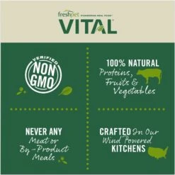 Freshpet Dognation Turkey Bacon Grain-Free Fresh Dog Treats, 3-oz Bag, Case Of 6 & Freshpet Vital Chicken Recipe Grain-Free Small Breed Fresh Dog Food -Pet Wellness 693182 PT7. AC SS1800 V1668627069