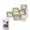 JustFoodForDogs Sampler Variety Box Frozen Human-Grade Fresh Dog Food & JustFoodForDogs Pumpkin Dehydrated Dog Treats, 5-oz Bag