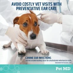 Pet MD Otic-Clean With Sugar Cookie Scent Dog & Cat Supplement, 8-oz Bottle 9 Pet MD Otic-Clean With Sugar Cookie Scent Dog & Cat Supplement, 8-oz Bottle -Pet Wellness 695982 PT3. AC SS1800 V1667356699
