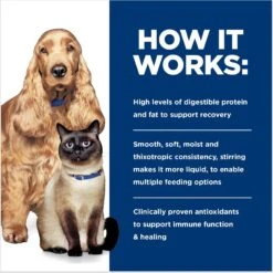 Hill's Prescription Diet A/d Urgent Care With Chicken Wet Dog & Cat Food -Pet Wellness 69741 PT5. AC SS1800 V1687896187